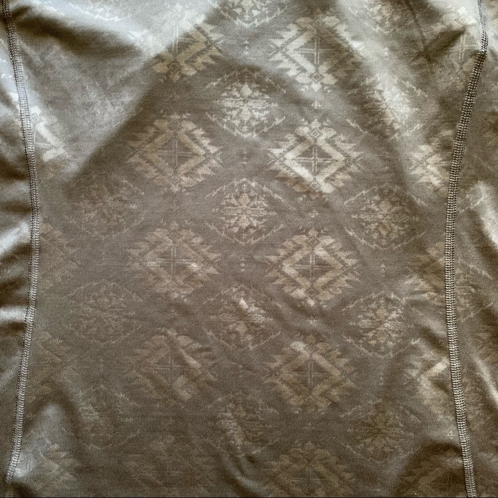 Ralph Lauren Black Patterned Racerback Tank Size Large - Picture 3 of 9